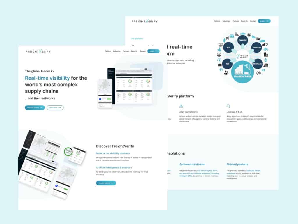 Web design for SaaS company