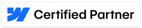 Certified Webflow Partner