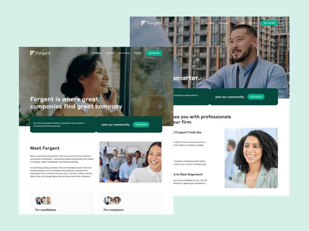 Web design for startup